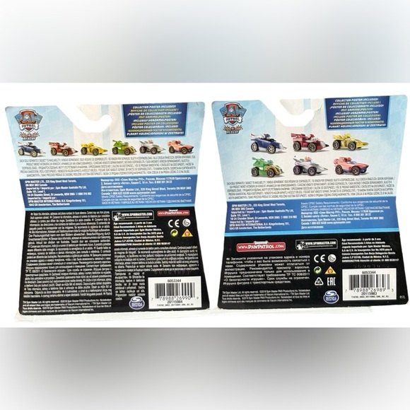 2 Paw Patrol Ready Race Rescue True Metal Cars - Picture 3 of 3